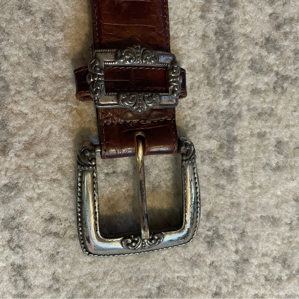 Brighton Belt Brown Well Loved but Still Good Condition